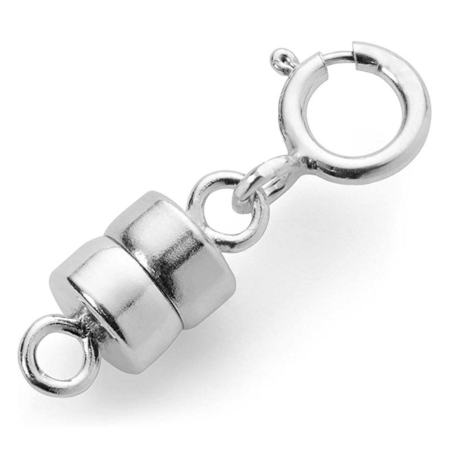 Sterling Silver 4.5mm Magnetic Clasp Necklace Converter – Nostrand Jewelry